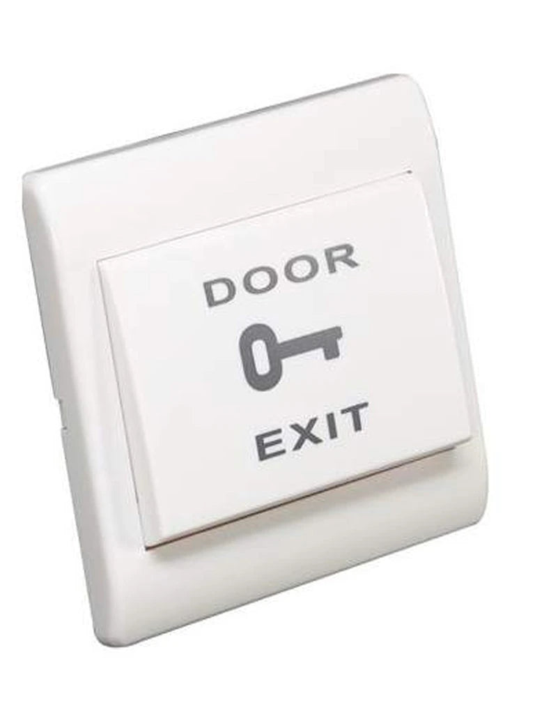 YLI PBK812 - BOTON LIBERADOR DE PLASTICO PARA CONTROLES DE ACCESO / FUNCION NORMALMENTE ABIERTO / COMPATIBLE CON CAJA ABK800BP / MBB8008P-Tarjetas y Botones-YLI ELECTRONIC-Bsai Seguridad & Controles