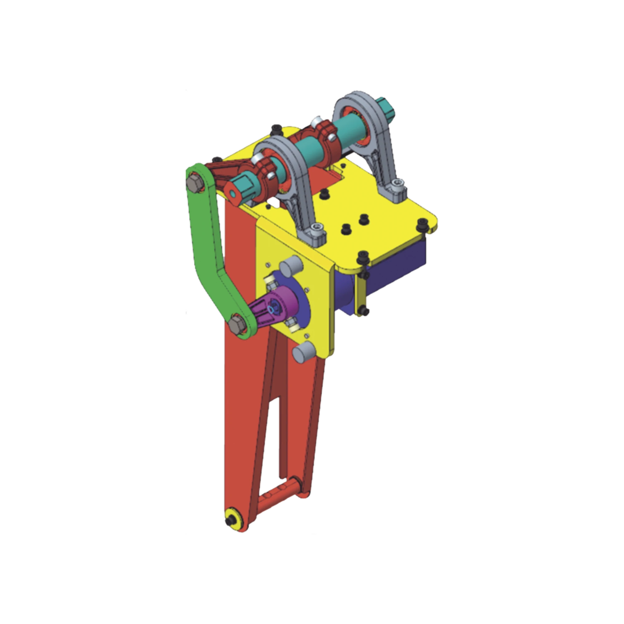 MECANISMO COMPLETO DE BARRERA PARA MODELOS DSTMG520 NO INCLUYE CUADRO DE CONTROL-Acceso Vehicular-HIKVISION-Bsai Seguridad & Controles