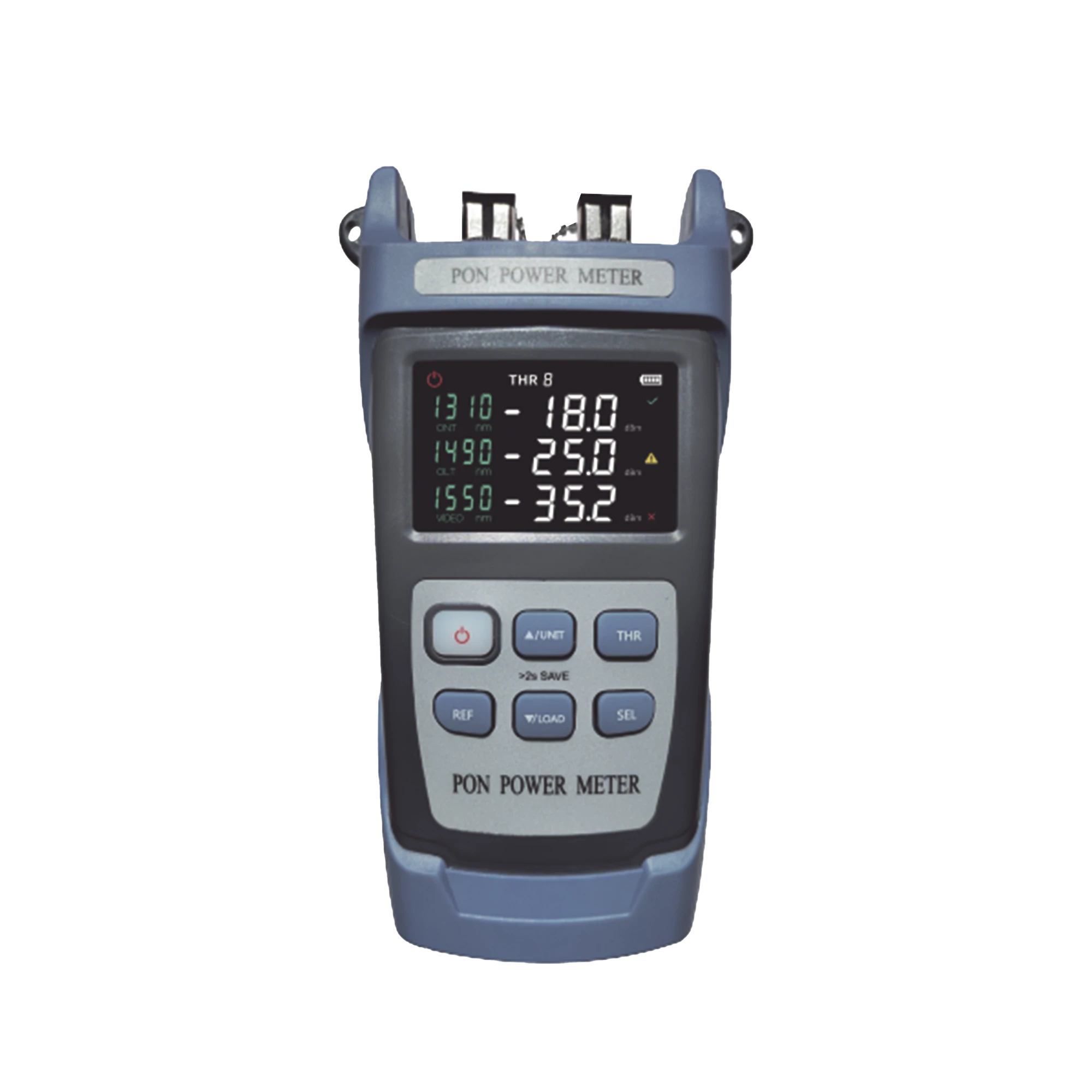 MEDIDOR DE POTENCIA ÓPTICA (OPM) PARA FIBRA ÓPTICA EN REDES FTTX / SOPORTA 3 LONGITUDES DE ONDA: 1310NM , 1490NM Y 1550NM / COMPATIBLE CON CONECTORES SC Y FC-Fibra Óptica-LINKEDPRO BY EPCOM-Bsai Seguridad & Controles