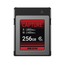 MEMORIA CFEXPRESS TIPO B / CLASE 10 DE 256 GB / ESPECIALIZADA PARA CÁMARAS DE FOTOGRAFÍA Y VIDEO / 1800 MB/S LECTURA / 1400 MB/S ESCRITURA-Servidores / Almacenamiento-HIKSEMI BY HIKVISION-Bsai Seguridad & Controles