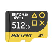 MEMORIA MICRO SD / ENFOCADO PARA CONSOLAS DE VIDEOJUEGOS (GAMING) / 512 GB / LECTURA 200 MB/S / ESCRITURA 150 MB/S-Almacenamiento-HIKSEMI BY HIKVISION-Bsai Seguridad & Controles