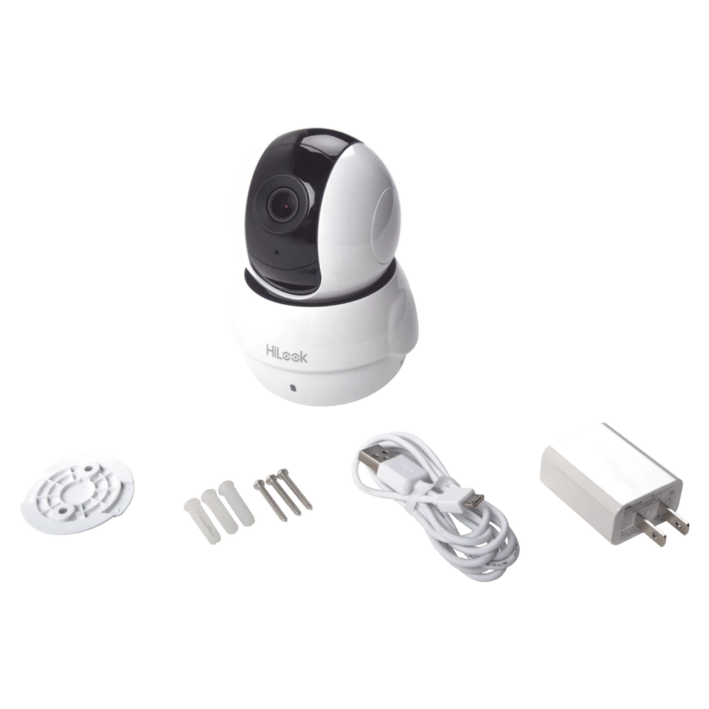 MINI PT IP 2 MEGAPIXEL / LENTE 2 MM / 10 MTS IR / WIFI / COMPATIBLE CON HIK-CONNECT / USO RESIDENCIAL / AUDIO DE DOS VÍAS / MEMORIA MICRO SD-Cámaras IP-HILOOK BY HIKVISION-Bsai Seguridad & Controles