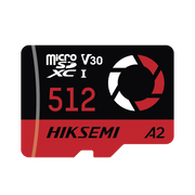 MEMORIA MICROSD / CLASE 10 DE 512 GB / ESPECIALIZADA PARA DRONES COMERCIALES, CÁMARAS DE FOTOGRAFÍA Y DE VIDEO / 180 MB/S LECTURA / 150 MB/S ESCRITURA-Servidores / Almacenamiento-HIKSEMI BY HIKVISION-Bsai Seguridad & Controles