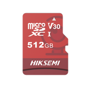 MEMORIA MICROSD / CLASE 10 DE 512 GB / ESPECIALIZADA PARA VIDEOVIGILANCIA (USO 24/7) / COMPATIBLES CON CÁMARAS HIKVISION Y OTRAS MARCAS / 95 MB/S LECTURA / 60 MB/S ESCRITURA-Servidores / Almacenamiento-HIKSEMI BY HIKVISION-Bsai Seguridad & Controles