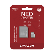 MEMORIA MICROSD CON ADAPTADOR IDEAL PARA CELULAR O TABLET / 128 GB / MULTIPROPÓSITO / CLASE 10 / 92 MB/S LECTURA / 50 MB/S ESCRITURA-Almacenamiento-HIKSEMI BY HIKVISION-Bsai Seguridad & Controles