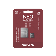 MEMORIA MICROSD CON ADAPTADOR IDEAL PARA CELULAR O TABLET / 32 GB / MULTIPROPÓSITO / CLASE 10 / 92 MB/S LECTURA / 50 MB/S ESCRITURA-Almacenamiento-HIKSEMI BY HIKVISION-Bsai Seguridad & Controles