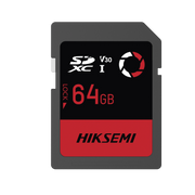 MEMORIA SD / CLASE 10 DE 64 GB / ESPECIALIZADA PARA DRONES COMERCIALES, CÁMARAS DE FOTOGRAFÍA Y VIDEO / 180 MB/S LECTURA / 150 MB/S ESCRITURA-Servidores / Almacenamiento-HIKSEMI BY HIKVISION-Bsai Seguridad & Controles