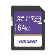MEMORIA SD CLASE 10 DE 64 GB / ESPECIALIZADA PARA VIDEOVIGILANCIA-Servidores / Almacenamiento-HIKSEMI BY HIKVISION-Bsai Seguridad & Controles