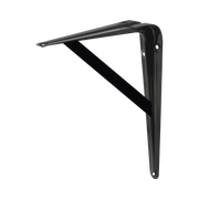 MÉNSULA DE ACERO REFORZADO 13" X 20" ( 33 X 50.8 CM) /COLOR NEGRO.-Herramientas-SURTEK-Bsai Seguridad & Controles