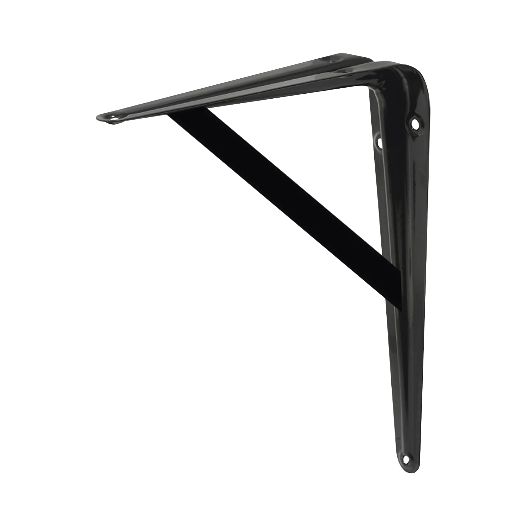 MÉNSULA DE ACERO REFORZADO 13" X 20" ( 33 X 50.8 CM) /COLOR NEGRO.-Herramientas-SURTEK-Bsai Seguridad & Controles