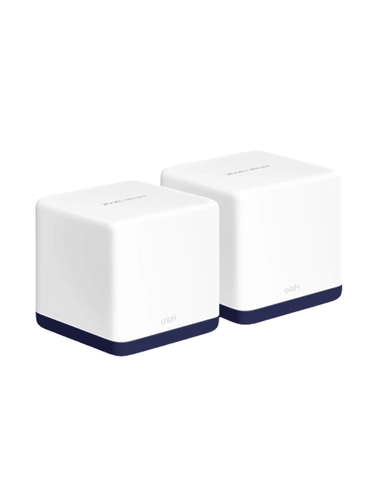 MERCUSYS HALO H50G (2 PACK) - SISTEMA WI-FI MESH AC1900 PARA TODO EL HOGAR , RED UNIFICADA , ROAMING CONTINUO , COBERTURA PARA TODO EL HOGAR , DOBLE BANDA WI-FI 1.9 GBPS , FÁCIL CONTROL POR APLICACIÓN , PUERTOS FULL GIGABIT .-Puntos de Acceso-MERCUSYS-Bsai Seguridad & Controles