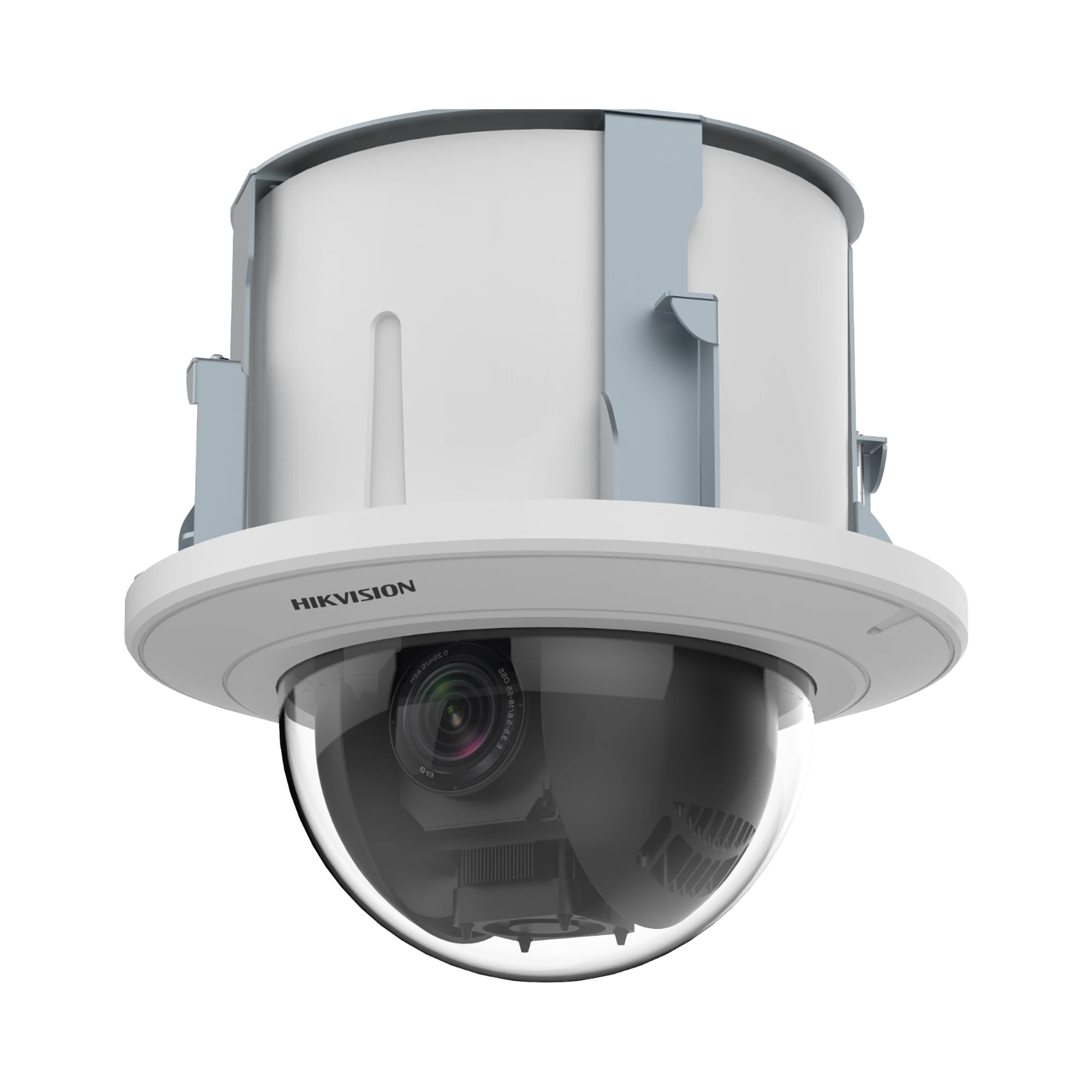 DOMO PTZ IP 2 MEGAPIXEL / 25X ZOOM / USO EN PLAFON / ACUSENSE / DARKFIGHTER / ENTRADA Y SALIDA DE AUDIO Y ALARMAS / WDR 120 DB / HLC / EIS / POE+ / METAL-Cámaras IP-HIKVISION-Bsai Seguridad & Controles