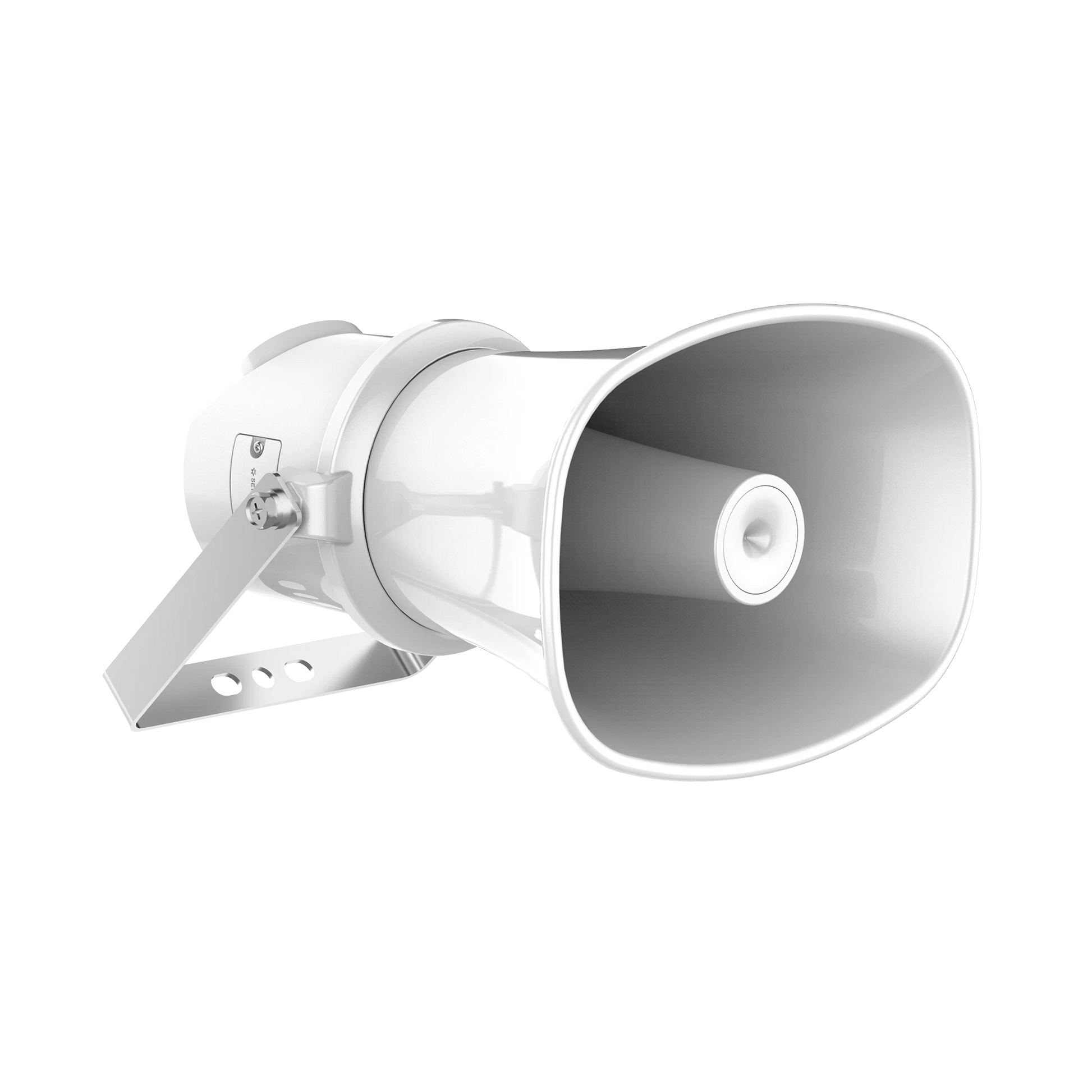 ALTAVOZ IP TIPO TROMPETA / 7 WATTS / POE+ / INTEGRACIÓN CON HIK-CENTRAL PROFESSIONAL / REPRODUCCIÓN DE AUDIO VÍA RED / IP67 / SALIDA DE 12 VCD / METAL-VoIP - Telefonía IP - Videoconferencia-HIKVISION-Bsai Seguridad & Controles