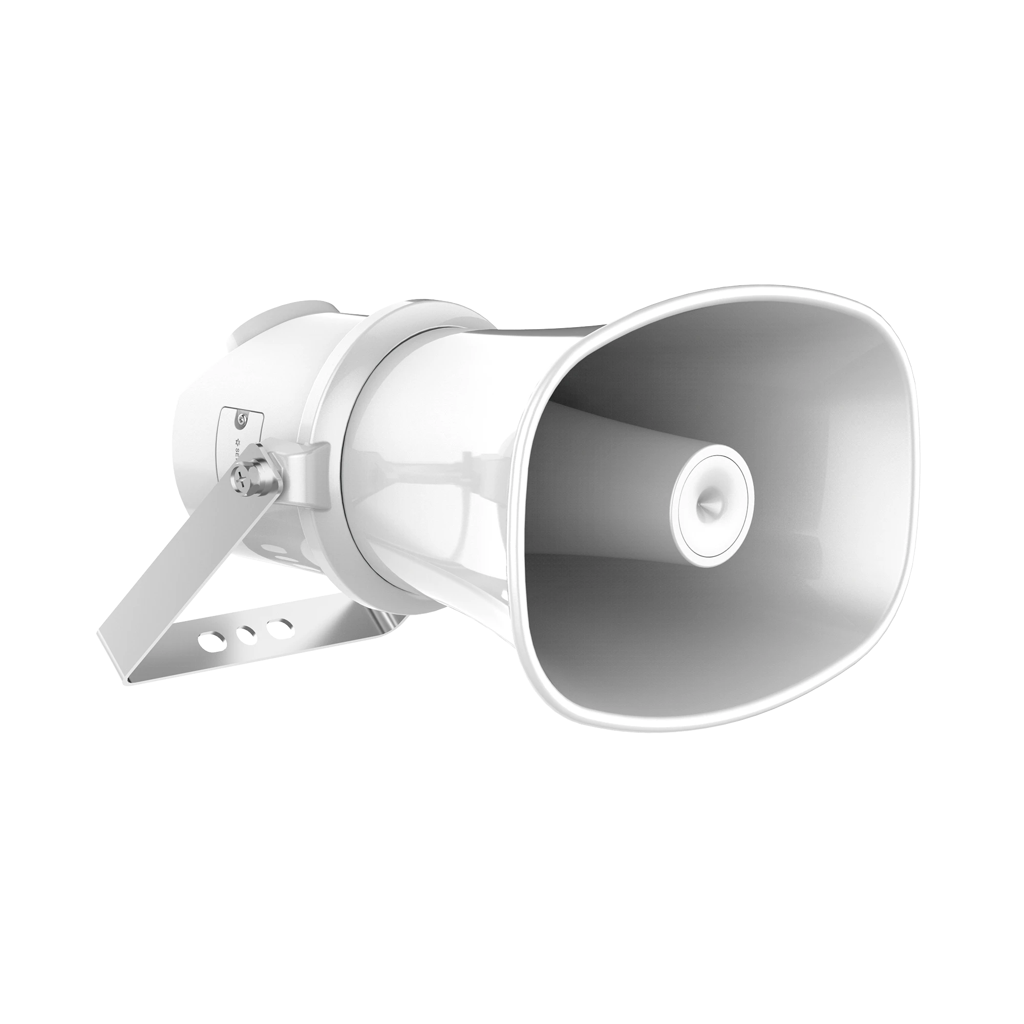 ALTAVOZ IP TIPO TROMPETA / 7 WATTS / POE+ / INTEGRACIÓN CON HIK-CENTRAL PROFESSIONAL / REPRODUCCIÓN DE AUDIO VÍA RED / IP67 / SALIDA DE 12 VCD / METAL-VoIP - Telefonía IP - Videoconferencia-HIKVISION-Bsai Seguridad & Controles