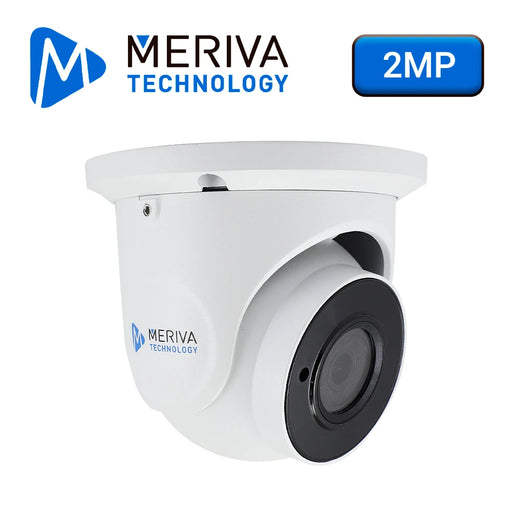 CAMARA AHD / TVI / CVI / SD / 1080P - 2MP / DOMO MERIVA TECHNOLOGY MBASHD3202 / IP66 / 20M IR / 2.8MM / COC / 12 VDC / METALICA-Cámaras-MERIVA TECHNOLOGY-MBASHD3202-Bsai Seguridad & Controles