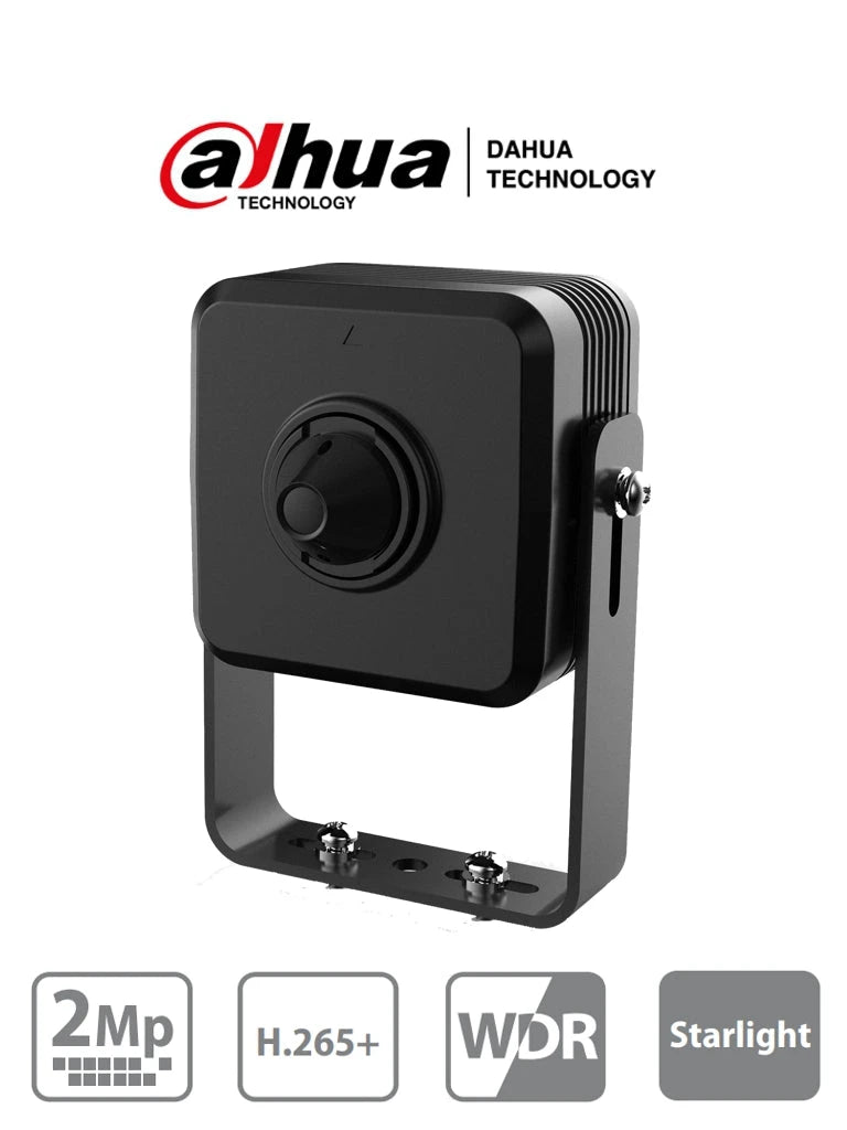 DAHUA HUM4231 - CAMARA IP PINHOLE/ 2 MEGAPIXELES/ LENTE DE 2.8MM/ ANGULO DE 105 GRADOS/ H.265+/ WDR REAL/ 1 ENTRADA DE AUDIO Y 1 SALIDA/ METALICA #PINHOLE-Cámaras IP-DAHUA-Bsai Seguridad & Controles