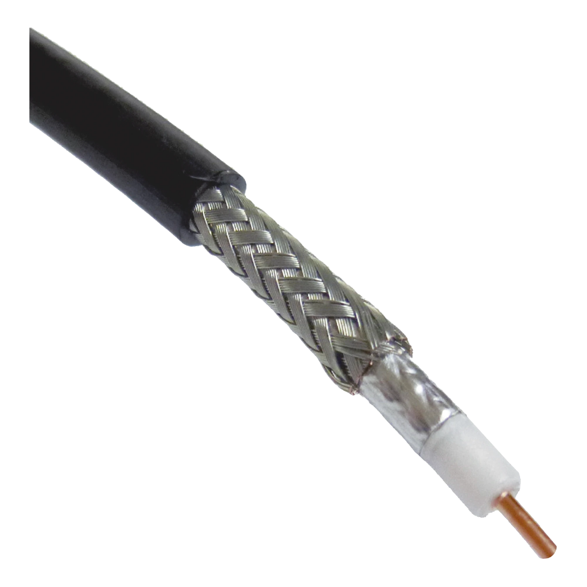 METRO DE CABLE COAXIAL TIPO RG-58 LP-195, 50 OHMS, CONDUCTOR DE COBRE SÓLIDO-Cables-LINKEDPRO BY EPCOM-Bsai Seguridad & Controles