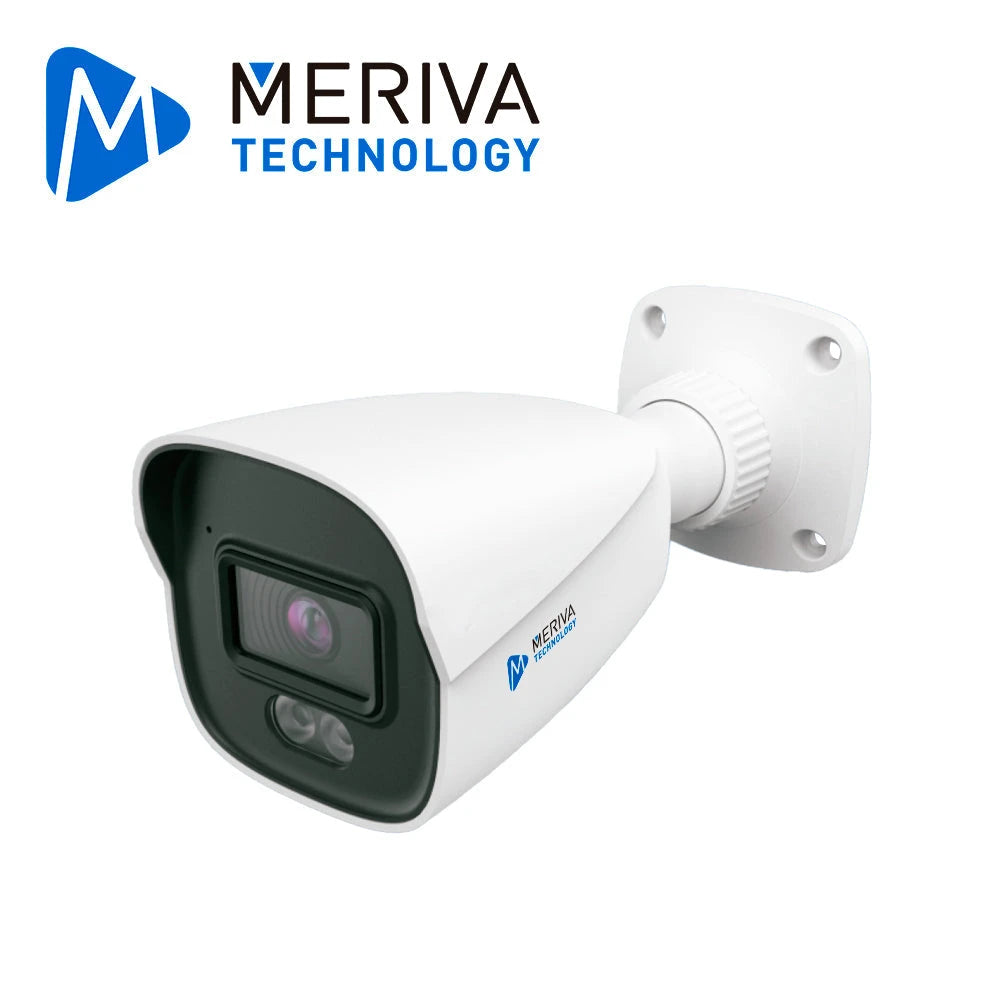 CAM IP BULLET MERIVA TECHNOLOGY MOB-FC200F / 2MP / SERIE FULL COLOR / H.265 / 2.8MM / 30M LED LUZ BLANCA / SLOT MICRO SD HASTA 256GB / MIA-Cámaras IP-MERIVA TECHNOLOGY-Bsai Seguridad & Controles
