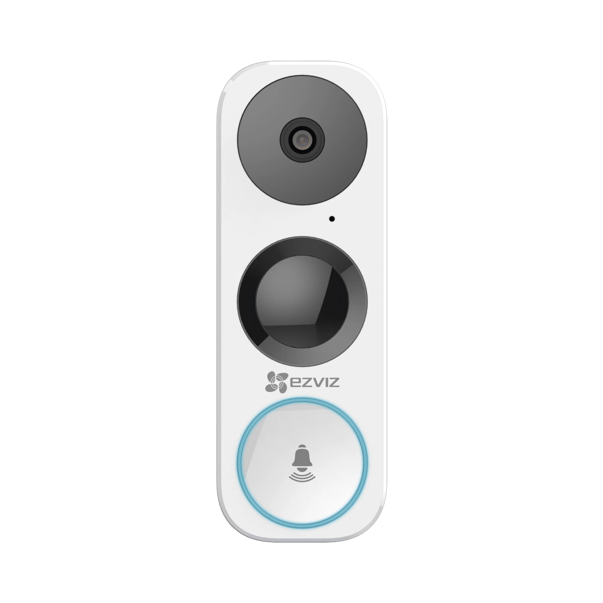 TIMBRE AUTONOMO IP CÁMARA 3MP / IR 5M / SENSOR PIR / P65 / ANGULO DE VISIÓN 180° / AUDIO DE DOS VÍAS / MICRO SD-Cámaras IP-EZVIZ-Bsai Seguridad & Controles
