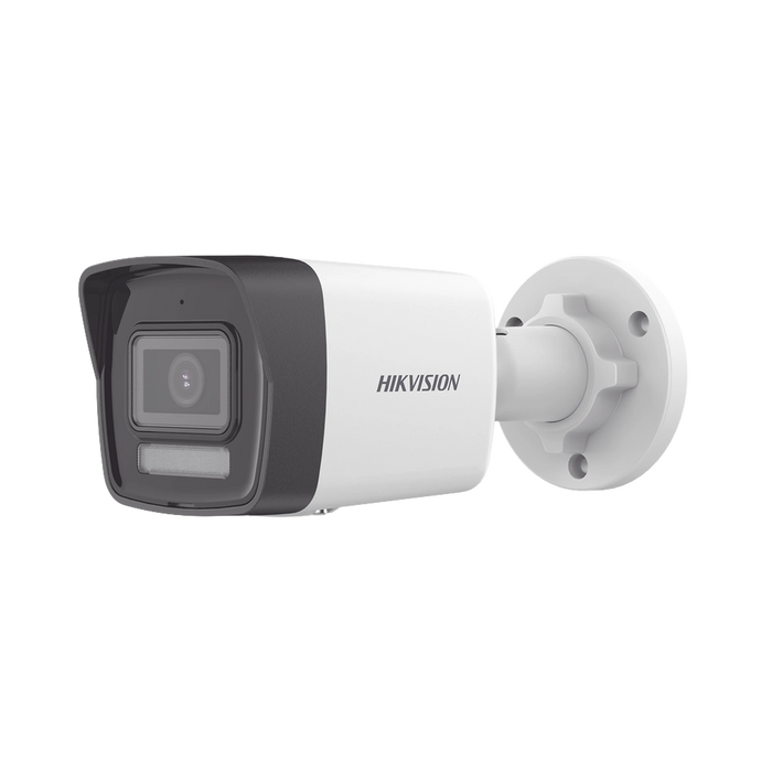 BALA IP 4 MEGAPIXEL / LENTE 2.8 MM / DUAL LIGHT (30 MTS IR + 20 MTS LUZ BLANCA) / MICRÓFONO INTEGRADO / ACUSENSE LITE / EXTERIOR IP67 / H.265 / POE / ONVIF / MICRO SD-Cámaras IP y NVRs-HIKVISION-DS-2CD1043G2-LIU(F)-Bsai Seguridad & Controles