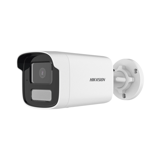 BALA IP 8 MEGAPIXEL (4K) / LENTE 4 MM / DUAL LIGHT (50 MTS IR + 50 MTS LUZ BLANCA) / MICRÓFONO INTEGRADO / ACUSENSE LITE / EXTERIOR IP67 / H.265 / POE / ONVIF / MICRO SD-Cámaras IP y NVRs-HIKVISION-DS-2CD1T83G2-LIU(F)-Bsai Seguridad & Controles