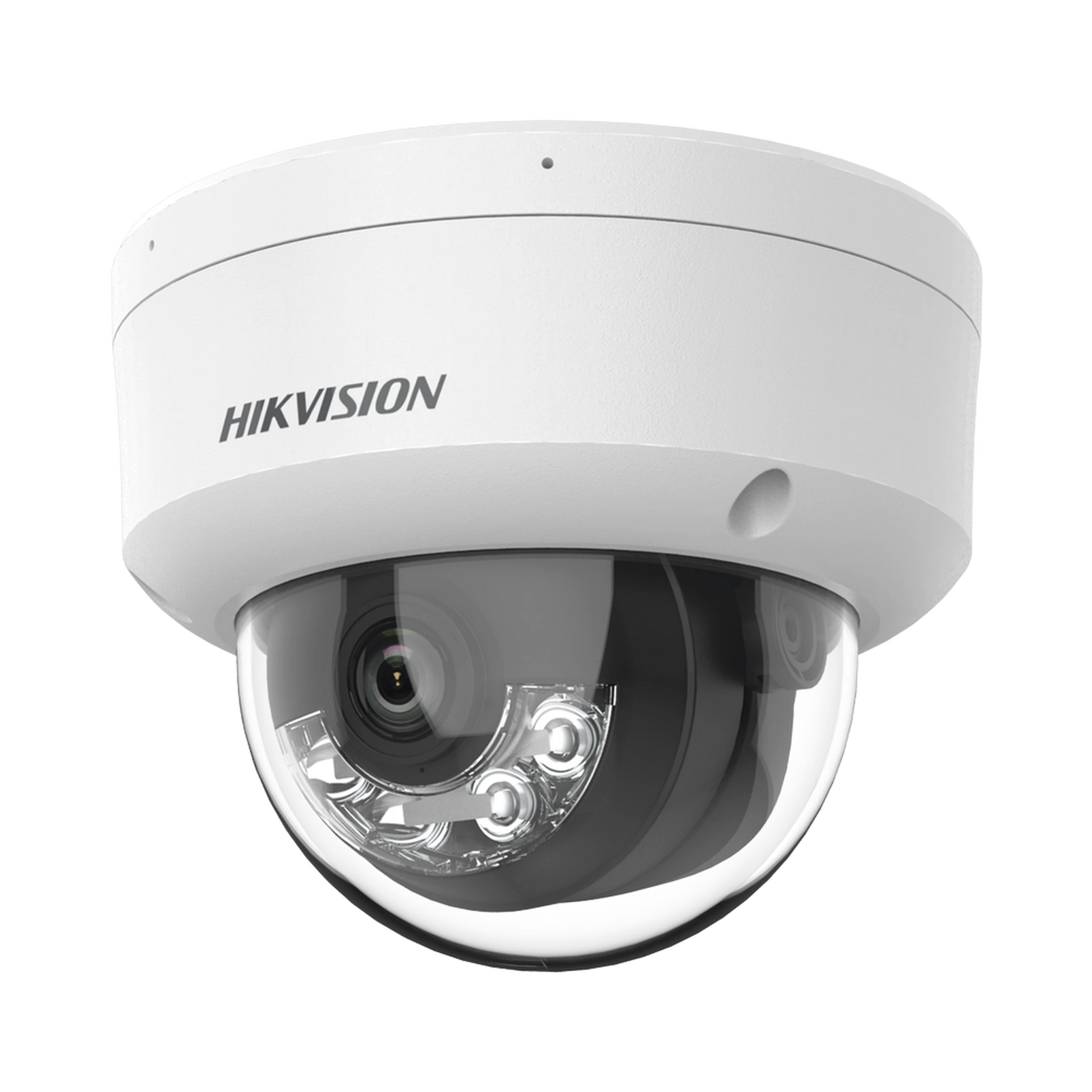 DOMO IP 4 MEGAPIXEL / LENTE 2.8 MM / DUAL LIGHT (30 MTS IR + 30 MTS LUZ BLANCA) / MICRÓFONO INTEGRADO / ANTIVANDÁLICO IK08 / ACUSENSE LITE / EXTERIOR IP67 / H.265 / POE / ONVIF / MICRO SD-Cámaras IP y NVRs-HIKVISION-Bsai Seguridad & Controles
