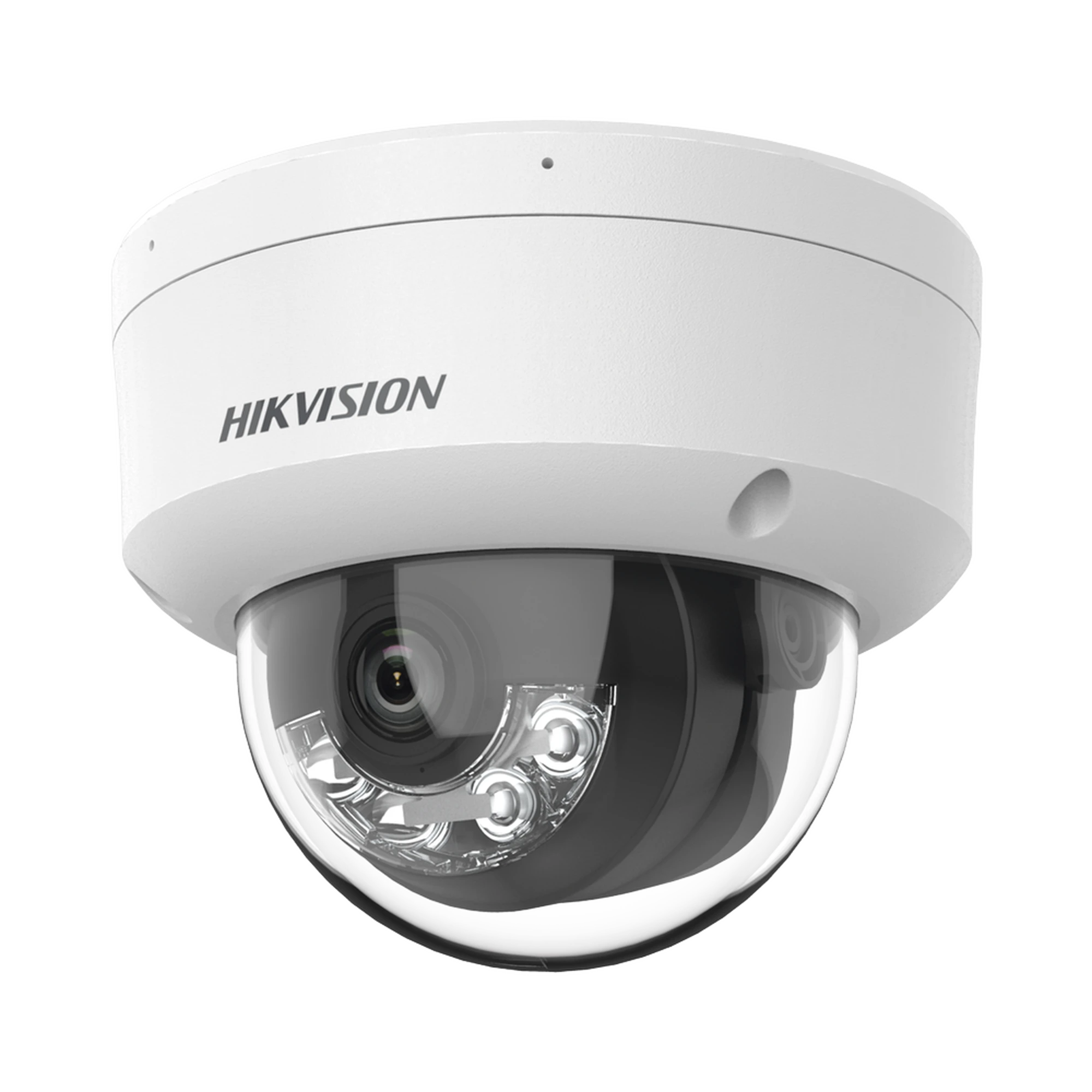DOMO IP 6 MEGAPIXEL / LENTE 2.8 MM / DUAL LIGHT (30 MTS IR + 30 MTS LUZ BLANCA) / MICRÓFONO INTEGRADO / ANTIVANDÁLICO IK08 / ACUSENSE LITE / EXTERIOR IP67 / H.265 / POE / ONVIF / MICRO SD-Cámaras IP y NVRs-HIKVISION-Bsai Seguridad & Controles