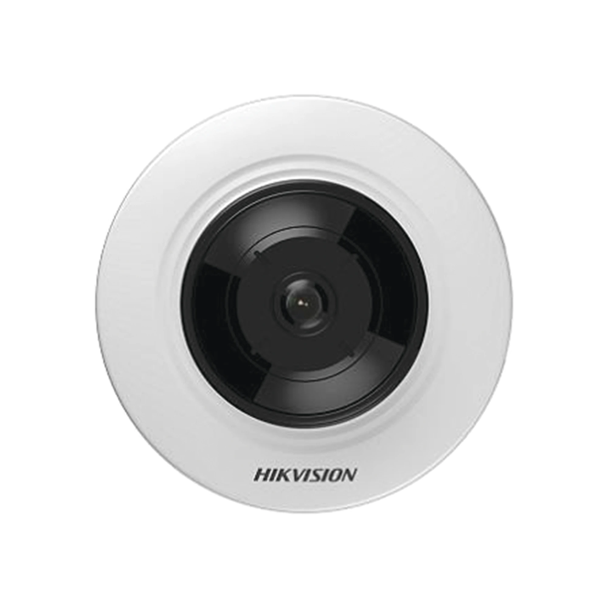 MINI FISHEYE IP 5 MEGAPIXEL / PANORÁMICA 180° - 360° / MICROFONO INTEGRADO / 8 MTS IR / USO EN INTERIOR / POE / MÚLTIPLES VISTAS POR IVMS-4200 / ALARMAS I/O / MICRO SD-Cámaras IP y NVRs-HIKVISION-Bsai Seguridad & Controles