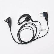 MICRÓFONO - AUDÍFONO DE SOLAPA AJUSTABLE AL OÍDO PARA ICOM IC-F11/ 14/3021/ 3013/ 3103/ 3003/ 1100D/2100D/ICF200-TXPRO-Bsai Seguridad & Controles