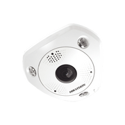 FISHEYE IP 12 MEGAPIXEL / 180º- 360º/ DEWARPING / EXTERIOR IP67 / IK10 / 15 MTS IR / ENTRADA Y SALIDA DE AUDIO Y ALARMA / MÚLTIPLES VISTAS / MICRÓFONO INTEGRADO-Cámaras IP-HIKVISION-Bsai Seguridad & Controles
