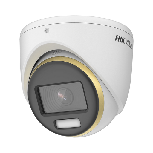 TURRET TURBOHD 2 MEGAPIXEL (1080P) / IMAGEN A COLOR 24/7 / LENTE 2.8 MM / LUZ BLANCA 20 MTS / EXTERIOR IP67 / WDR 130 DB / MICRÓFONO INTEGRADO-Cámaras-HIKVISION-DS-2CE70DF3T-MFS-Bsai Seguridad & Controles