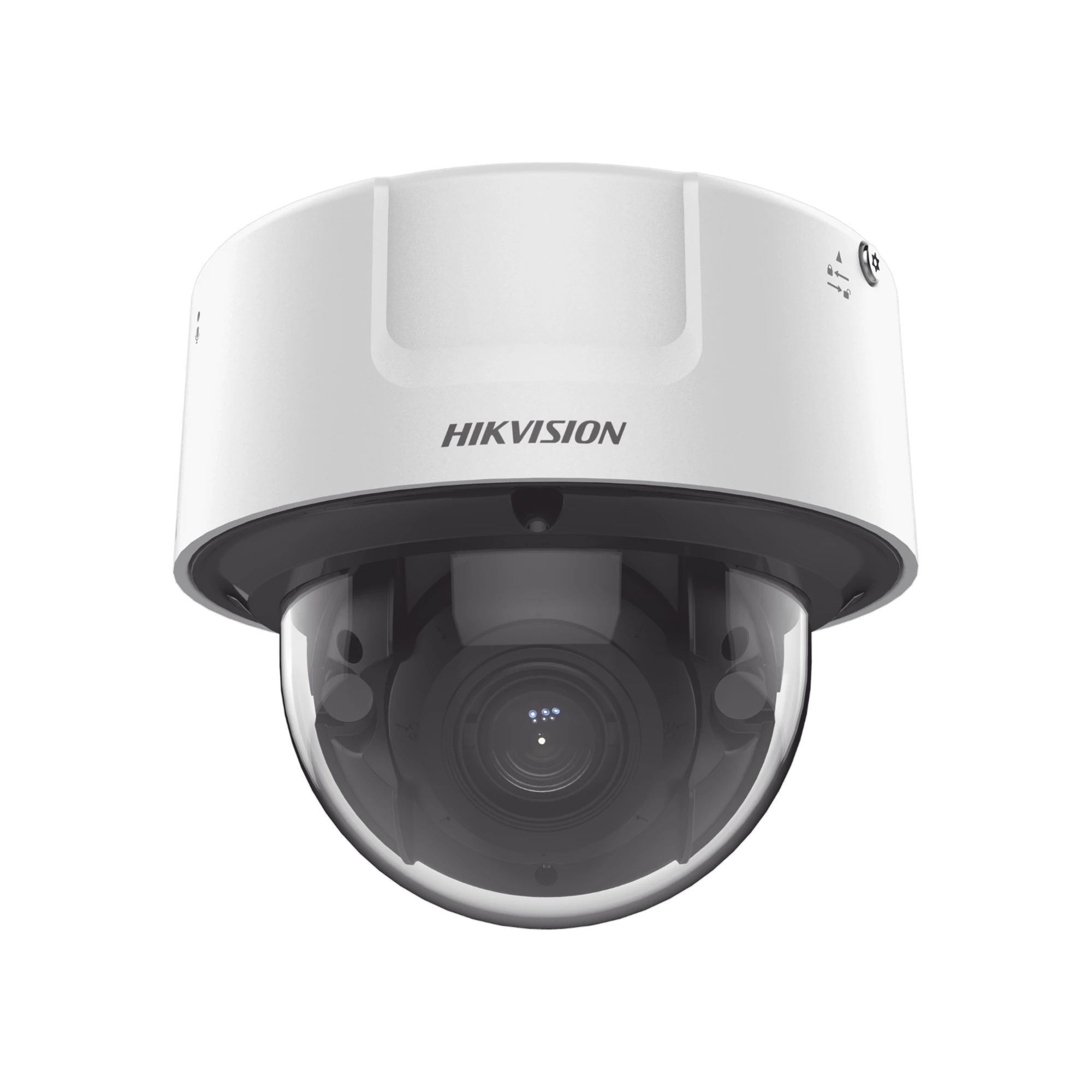 DOMO IP 4 MEGAPIXEL / 30 MTS IR EXIR / LENTE MOT. 2.8-12 MM / IK10 / H.265+ / WDR 140 DB / DETECCIÓN FACIAL / DEEPINVIEW / BÚSQUEDA POR ATRIBUTOS / MICRÓFONO INTEGRADO-Cámaras IP-HIKVISION-Bsai Seguridad & Controles