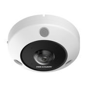 FISHEYE IP 6 MEGAPIXEL / 180° - 360° / DEWARPING / HEAT MAP / HEOP 2.0 / CONTEO DE PERSONAS / IP67 / IK10 / 15 MTS IR / ENTRADA Y SALIDA DE AUDIO Y ALARMA / MÚLTIPLES VISTAS / MICRÓFONO INTEGRADO-Cámaras IP y NVRs-HIKVISION-Bsai Seguridad & Controles