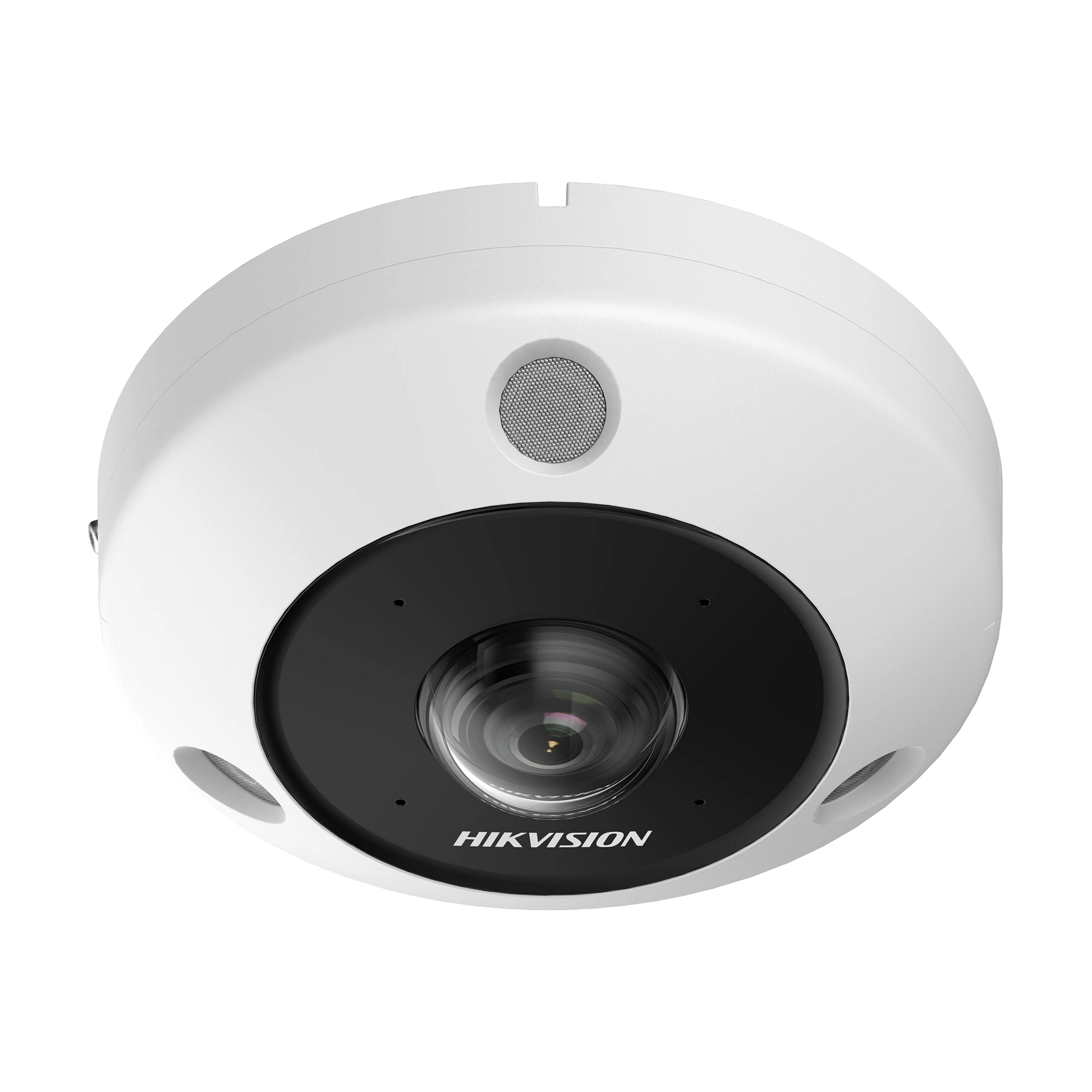 FISHEYE IP 12 MEGAPIXEL / 180° - 360° / DEWARPING / LENTE INMERVISION / HEAT MAP / HEOP 2.0 / CONTEO DE PERSONAS / IP67 / IK10 / 15 MTS IR / ENTRADA Y SALIDA DE AUDIO Y ALARMA / MÚLTIPLES VISTAS / MICRÓFONO INTEGRADO-Cámaras IP y NVRs-HIKVISION-Bsai Seguridad & Controles