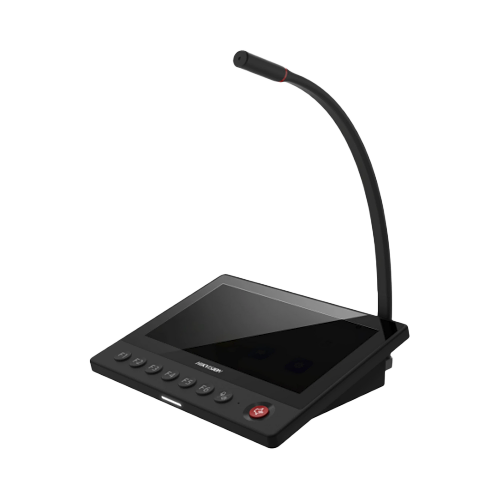 MICRÓFONO IP / 12 VCD / PANTALLA TOUCH 7" / TRANSMISIÓN EN TIEMPO REAL / INTEGRACIÓN CON HIKCENTRAL PROFESSIONAL-Audio IP-HIKVISION-Bsai Seguridad & Controles