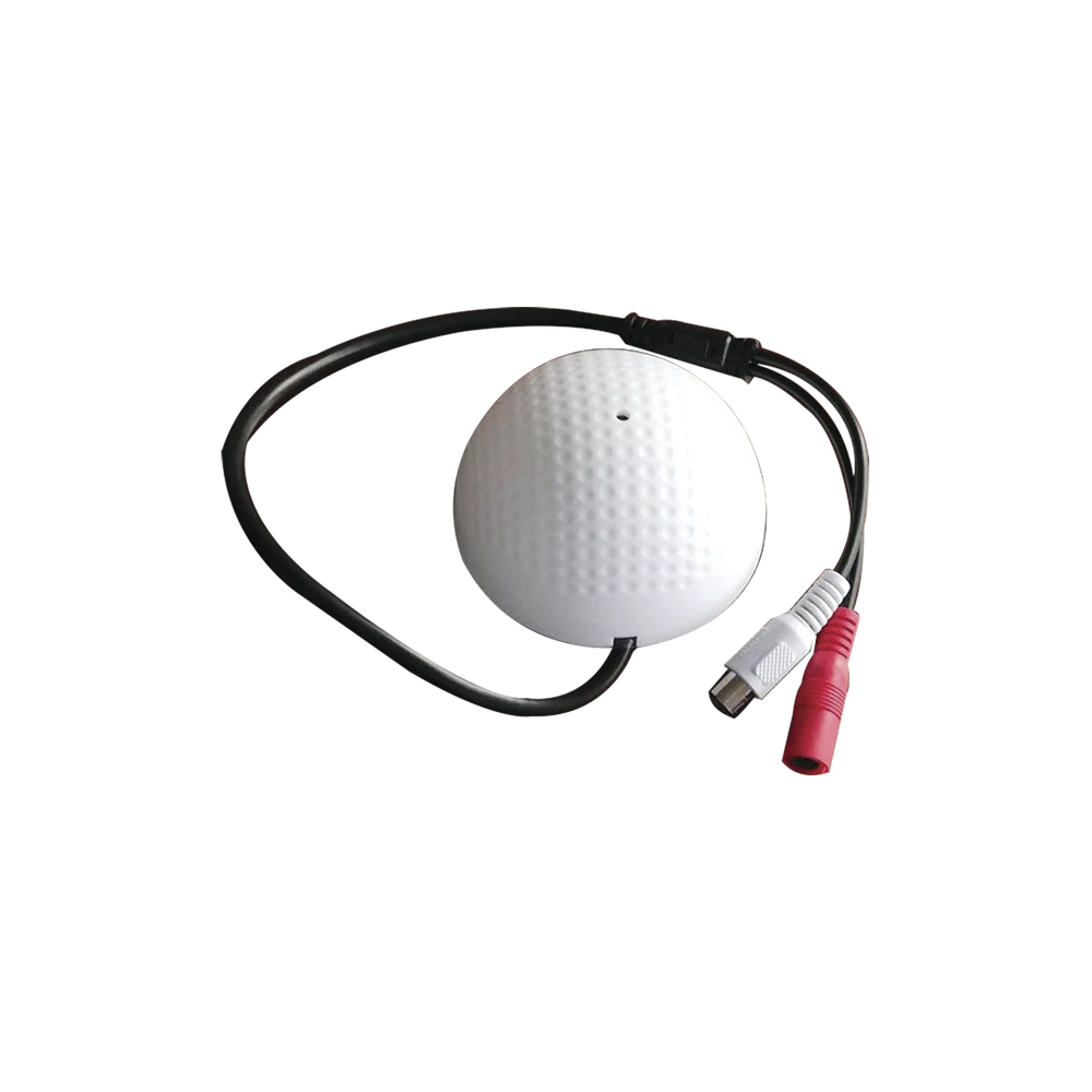 MICRÓFONO OMNIDIRECCIONAL, TIPO PELOTA DE GOLF, A PRUEBA DE EXPLOSIÓN, CON DISTANCIA DE RECEPCIÓN DE 10 - 100 M CUADRADOS-Accesorios Videovigilancia-EPCOM TITANIUM-Bsai Seguridad & Controles