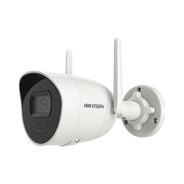 BALA IP 2 MEGAPIXEL / LENTE 2.8 MM / 30 MTS IR / EXTERIOR IP66 / WI-FI / DWDR / SOPORTA MICRO SD / H.265+ / MICRÓFONO Y BOCINA INTERCONSTRUIDO-Cámaras IP-HIKVISION-Bsai Seguridad & Controles