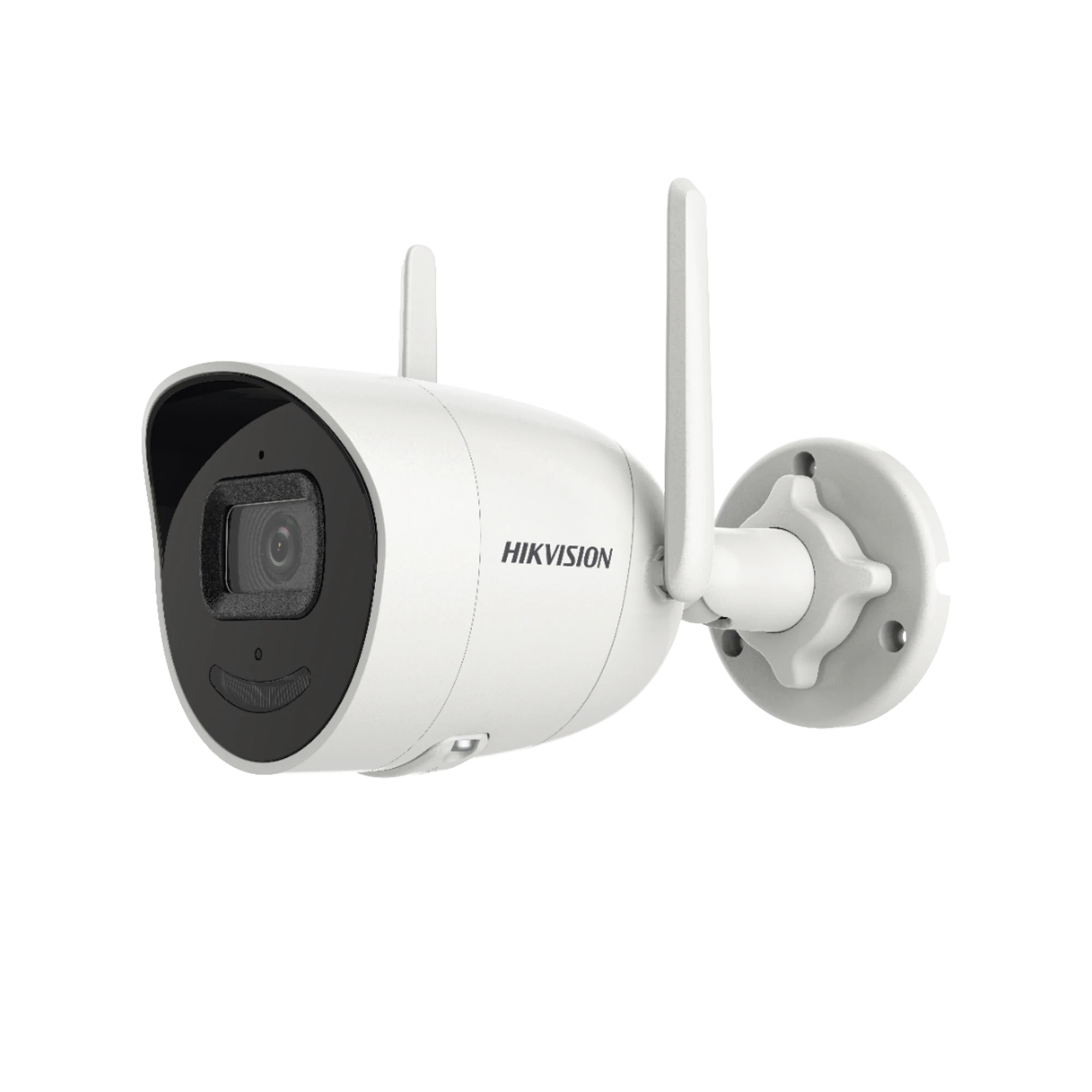 BALA IP 4 MEGAPIXEL / LENTE 2.8 MM / 30 MTS IR / EXTERIOR IP66 / WI-FI / WDR 120 DB / H.265 / SOPORTA MICRO SD / MICRÓFONO Y BOCINA INTERCONSTRUIDO-Cámaras IP-HIKVISION-Bsai Seguridad & Controles