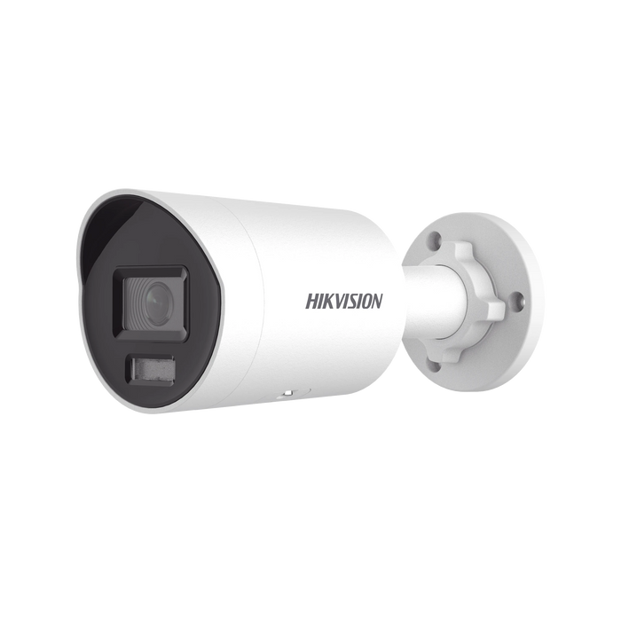 BALA IP 8 MEGAPIXEL / IMAGEN A COLOR 24/7 / POE / LENTE 2.8 MM / LUZ BLANCA 40 MTS / EXTERIOR IP67 / WDR 130 DB / CAPTURA FACIAL / VIDEOANALITICOS (FILTRO DE FALSAS ALARMAS) / MICRÓFONO INTEGRADO / METAL / MICROSD-Cámaras IP y NVRs-HIKVISION-DS-2CD2087G2H-LIU-Bsai Seguridad & Controles