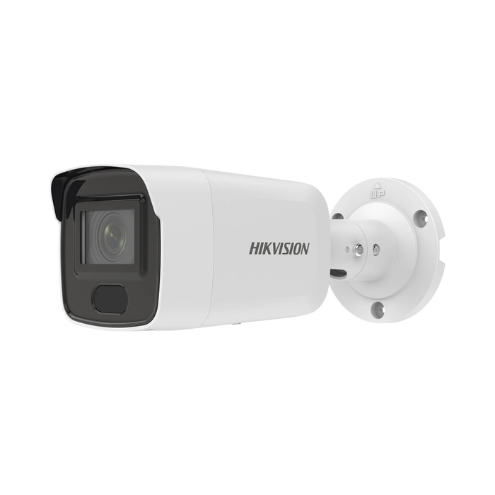 BULLET IP 8 MEGAPIXEL / LENTE 2.8 MM / 40 MTS IR / EXTERIOR IP67 / WDR 120 DB / ENTRADA Y SALIDA DE AUDIO Y ALARMA / CAPTURA FACIAL / ONVIF / MICROSD-Cámaras IP y NVRs-HIKVISION-DS-2CD3086G2-IS(H)-Bsai Seguridad & Controles