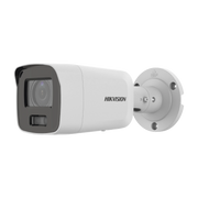 BALA IP 8 MEGAPIXEL / IMAGEN A COLOR 24/7 / LENTE 2.8 MM / LUZ BLANCA 40 MTS / EXTERIOR IP67 / WDR 130 DB / ENTRADA Y SALIDA DE AUDIO Y ALARMA / CAPTURA FACIAL / ONVIF / MICROSD-Cámaras IP y NVRs-HIKVISION-Bsai Seguridad & Controles