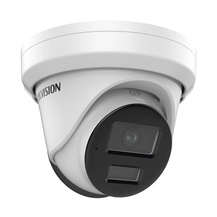 TURRET IP 4 MEGAPIXEL / 40 MTS IR EXIR / LENTE 2.8 MM / WDR 120DB / EXTERIOR IP67 / VÍDEOANALITICOS INTEGRADOS / POE / MICROSD-Cámaras IP y NVRs-HIKVISION-DS-2CD3346G2-IS(H)-Bsai Seguridad & Controles