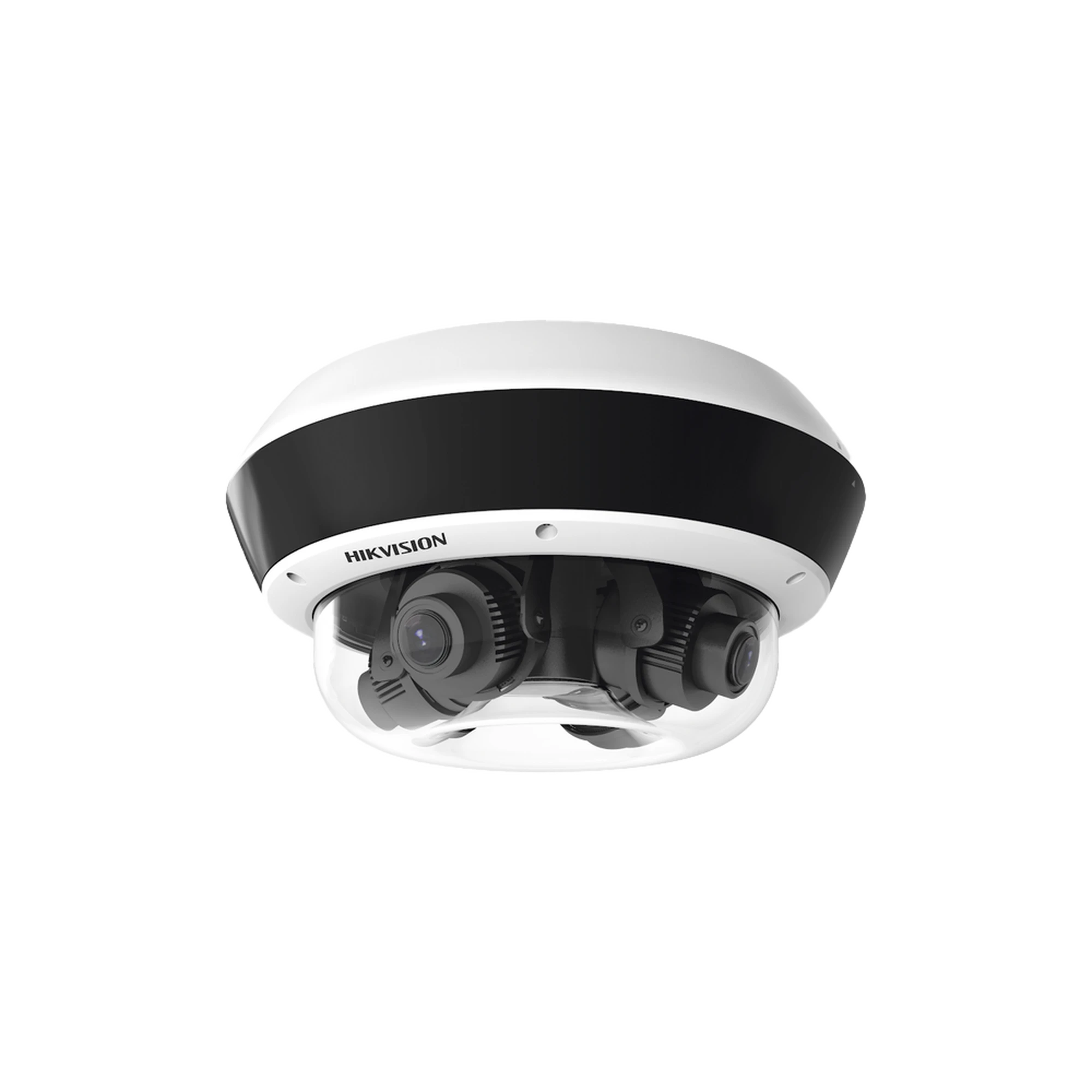 PANOVU SERIES / VISTA PANORÁMICA 360º / 4 LENTES MOT. 2.8 A 12 MM / 20 MEGAPIXEL EN TOTAL / DARKFIGHTER /EXTERIOR IP67 / IK10 / HI-POE / WDR / 30 MTS IR / MICROSD-Cámaras IP y NVRs-HIKVISION-Bsai Seguridad & Controles