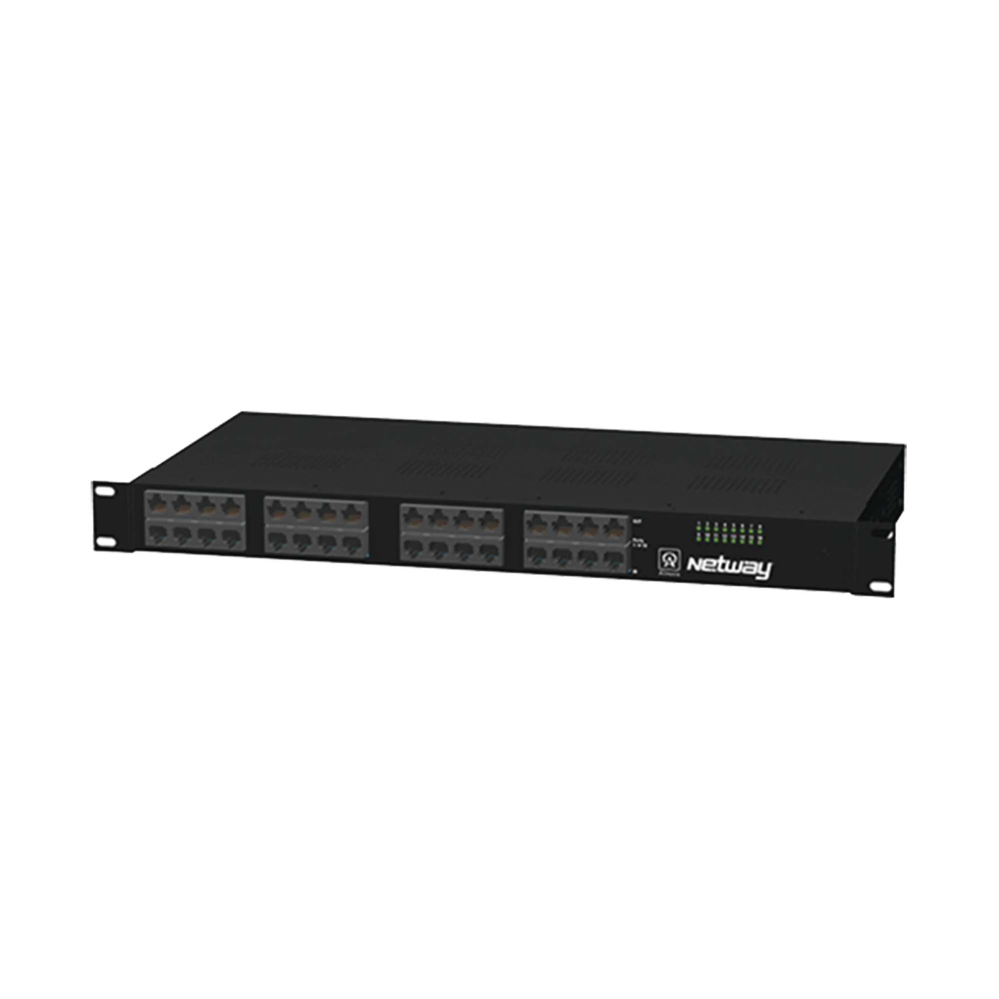 MIDSPAN DE 16 PUERTOS, MONTAJE EN RACK DE 19. OFRECE ALIMENTACIÓN POE A LOS DISPOSITIVOS ALCANZANDO DISTANCIAS DE HASTA 600M.-Inyectores PoE-ALTRONIX-Bsai Seguridad & Controles