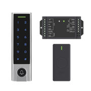 MINI CONTROLADOR DE ACCESO CON TECLADO INALÁMBRICO / CUENTA CON BOTÓN DE SALIDA INALÁMBRICO / SOPORTA TARJETA Y CONTRASEÑA / CUENTA CON BOTÓN DE TIMBRE-Paneles de Control de Acceso-ACCESSPRO-Bsai Seguridad & Controles
