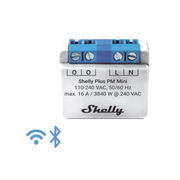 MINI INTERRUPTOR INTELIGENTE CON WI-FI, MEDICIÓN DE CONSUMO, 1 CANAL 16A, COMPATIBLE CON ASISTENTES DE VOZ ALEXA Y GOOGLEHOME-Automatización - Casa Inteligente-SHELLY-Bsai Seguridad & Controles