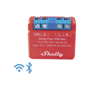 MINI INTERRUPTOR INTELIGENTE CON WI-FI, MEDICIÓN DE CONSUMO, 1 CANAL 8A, COMPATIBLE CON ASISTENTES DE VOZ ALEXA Y GOOGLEHOME-Automatización - Casa Inteligente-SHELLY-Bsai Seguridad & Controles