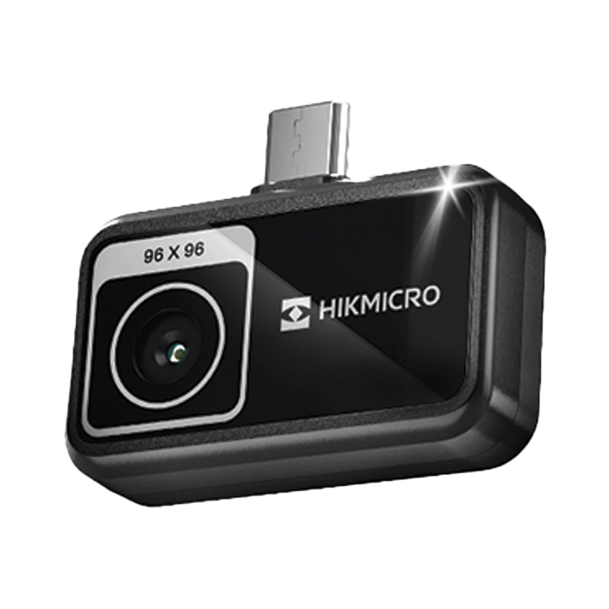 MINIE - CÁMARA TERMOGRÁFICA PORTÁTIL PARA CELULARES (ANDROID) / CONECTOR TIPO USB - C / LENTE 1.3 MM / IP40 / JPEG (IMAGEN) / VIDEO (MP4) / RANGO DE MEDICIÓN DE -20°C A 400°C-Cámaras IP y NVRs-HIKMICRO-Bsai Seguridad & Controles