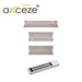 ML620 KIT CON 1X CHAPA MAGNETICA AX-M620L + 1X BRACKET TIPO ZL AX-M620ZL PARA PUERTA DE MADERA O METAL CON MARCO-Cerraduras-AXCEZE-Bsai Seguridad & Controles