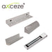 MLC620 KIT CON 1X CHAPA MAGNETICA AX-M620L + 1X BRACKET TIPO ZLC AX-M620-ZLC PARA PUERTA DE MADERA O METAL-Cerraduras-AXCEZE-Bsai Seguridad & Controles